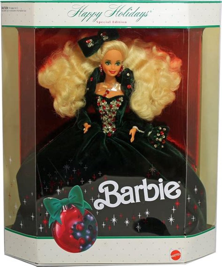 1991 holiday barbie