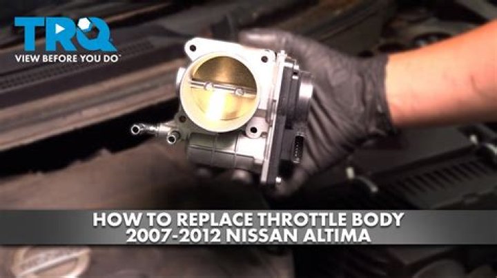 2005 nissan altima throttle body relearn