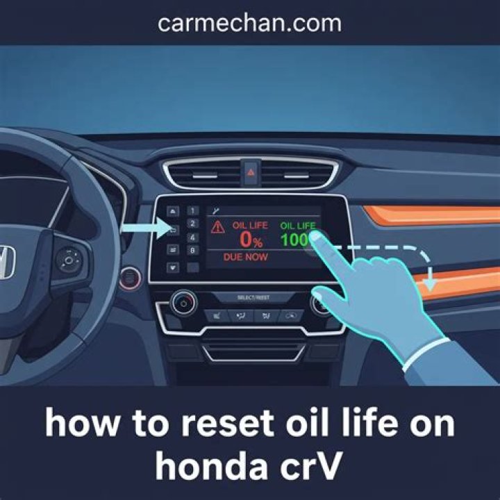 2009 honda crv oil life reset