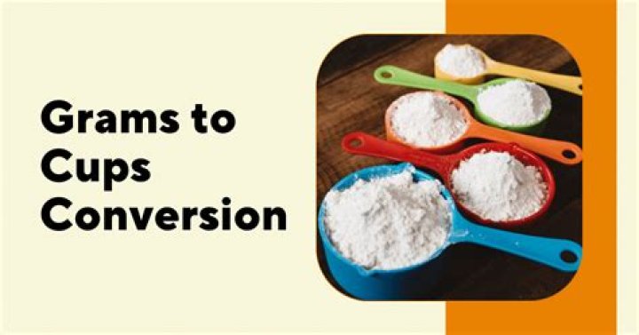 300 grams of sugar to cups