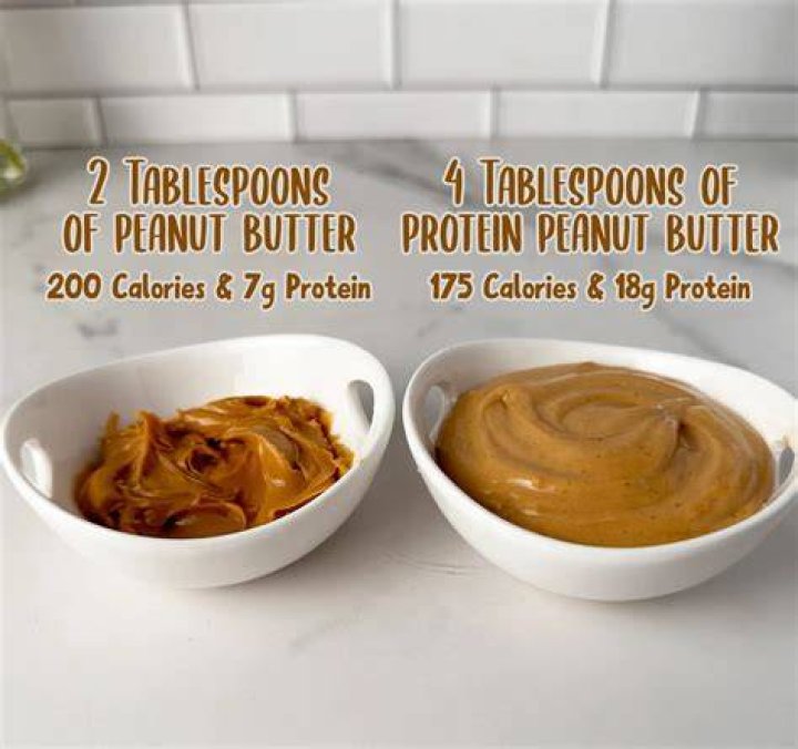 4 tablespoons of peanut butter