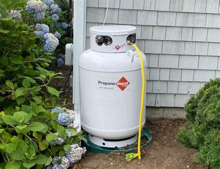 57 gallon propane tank