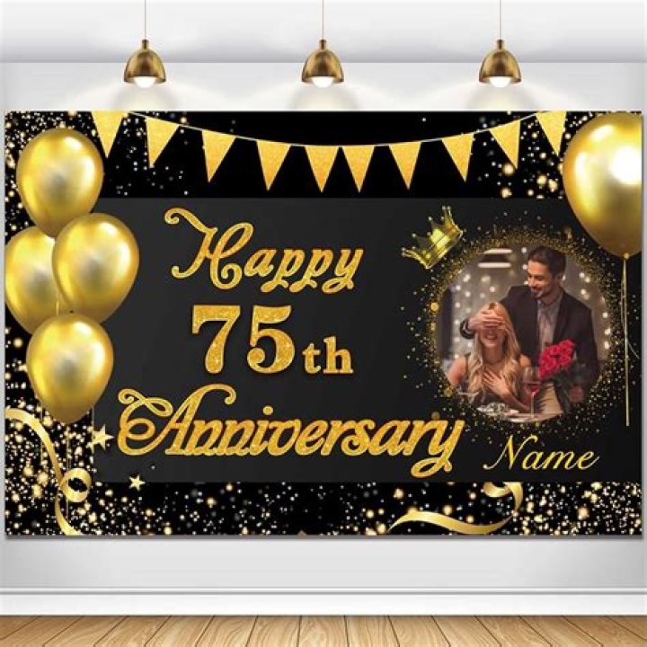75th wedding anniversary color
