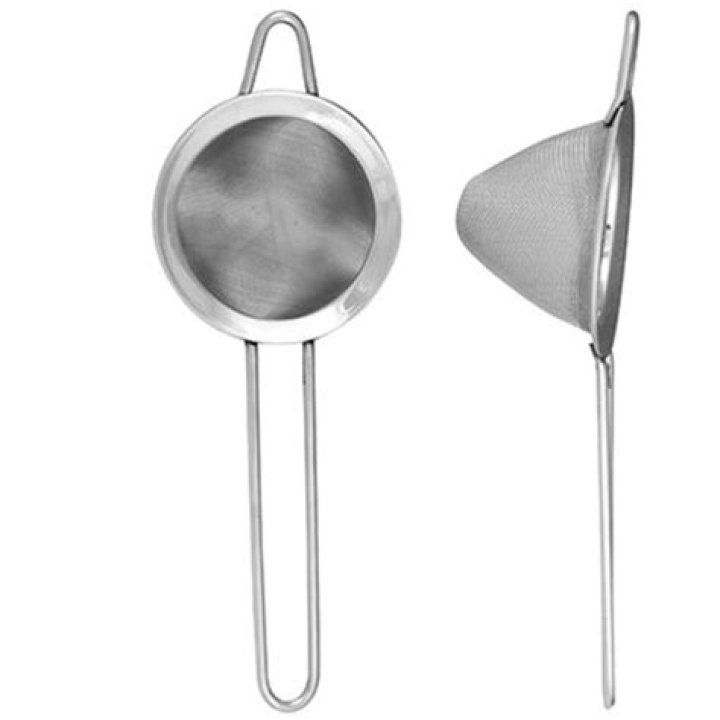 a fine conical strainer is known as