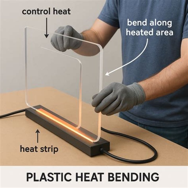 acrylic bending temperature
