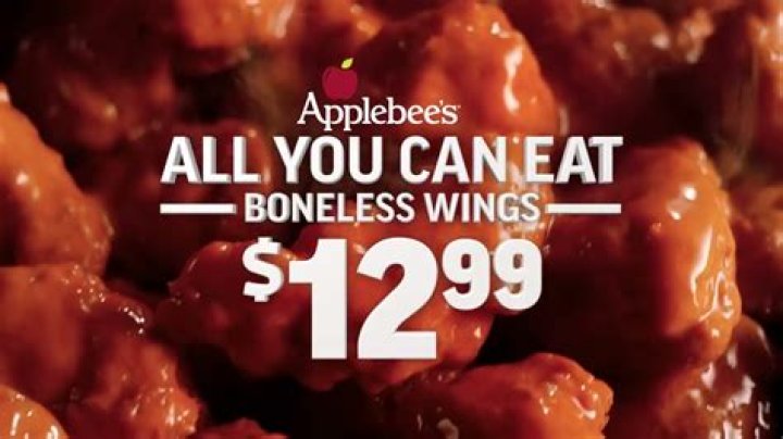 all you can eat wings applebee’s october
