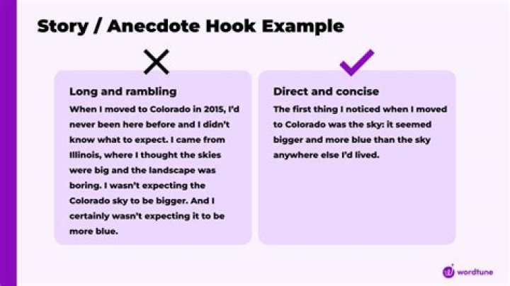 anecdote hook