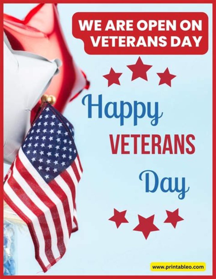 are schools open on veterans day 2019