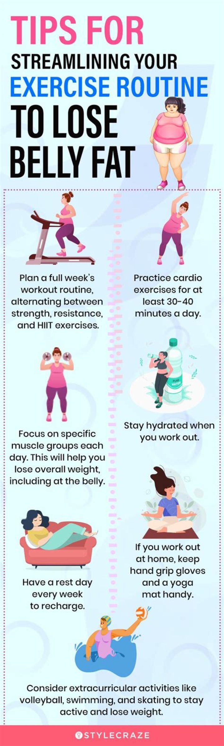 avoid rice to lose belly fat