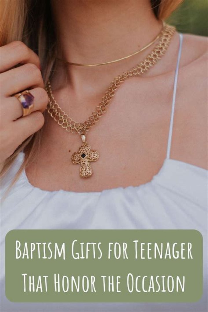 baptism gifts for teenager