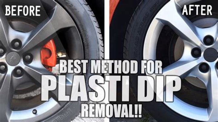 best way to remove plasti dip