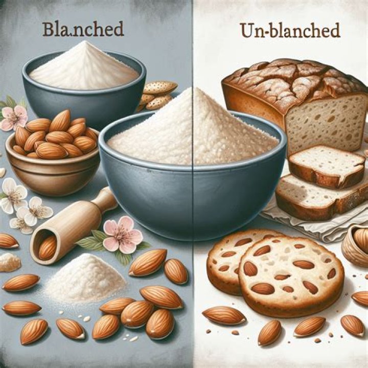 blanched vs unblanched almond flour