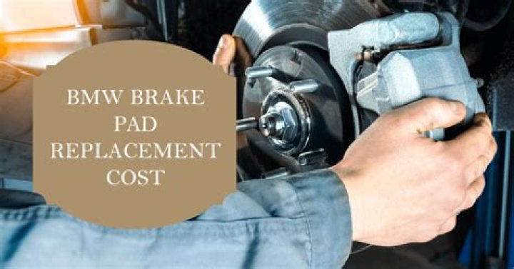 bmw x3 brake pad replacement cost
