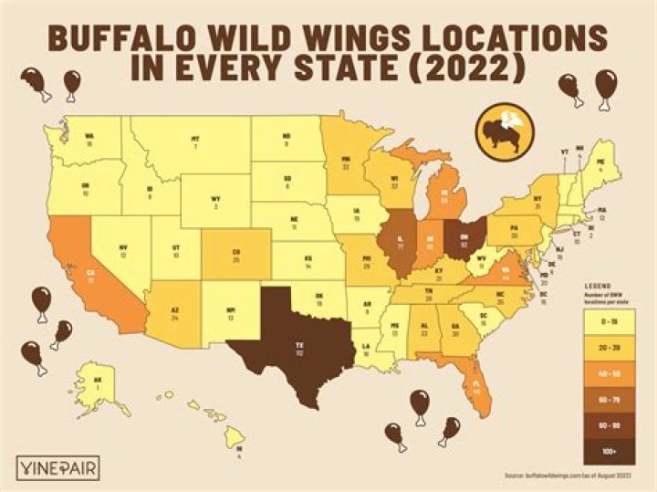 buffalo wild wings locations by state