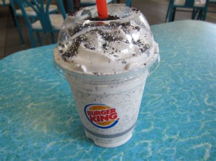 burger king oreo shake price