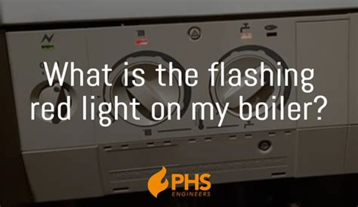 burner light flashing on boiler
