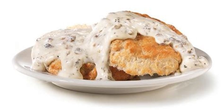 calories in hardees biscuit and gravy