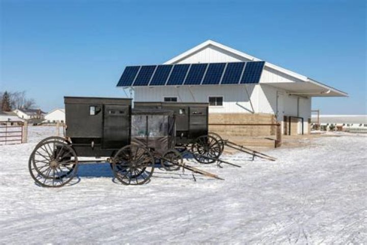 can amish use electricity
