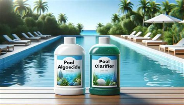 can i add algaecide and clarifier at the same time