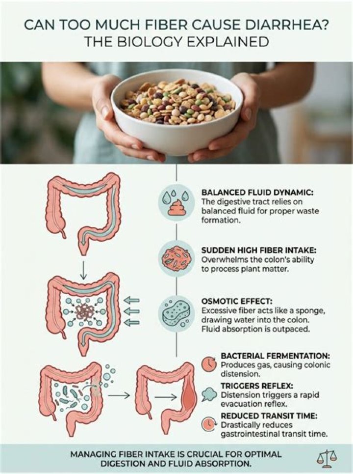 can lack of fiber cause diarrhea