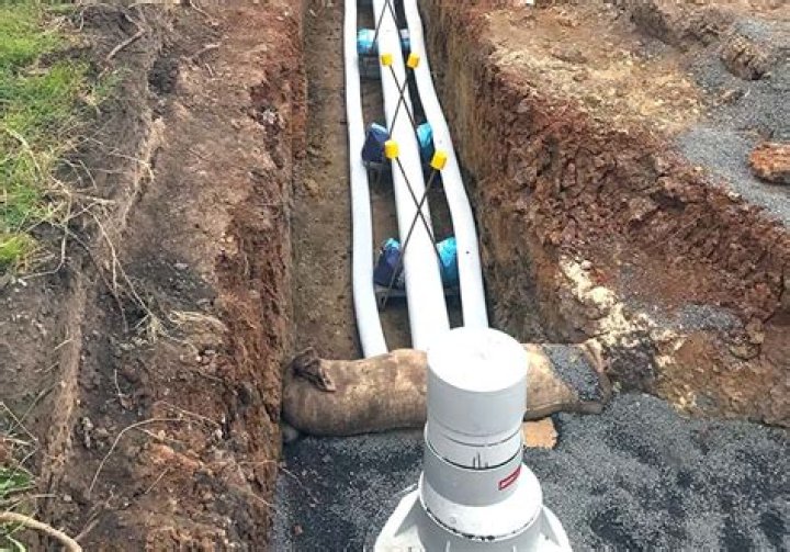 can pvc pipe be encased in concrete