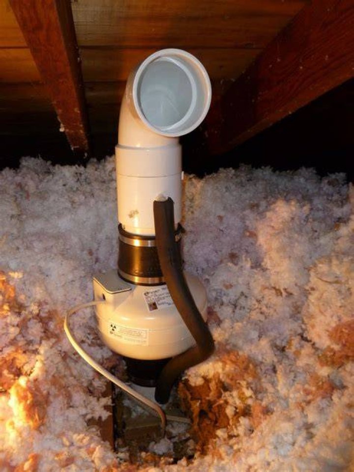 can radon fan be installed in basement