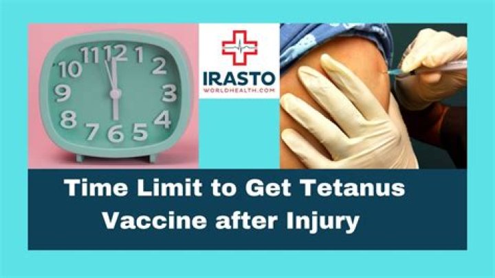 can we take tetanus injection after 24 hours