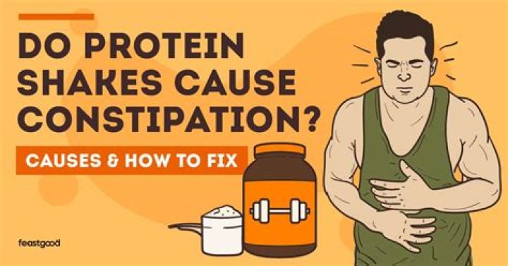 can whey protein cause constipation