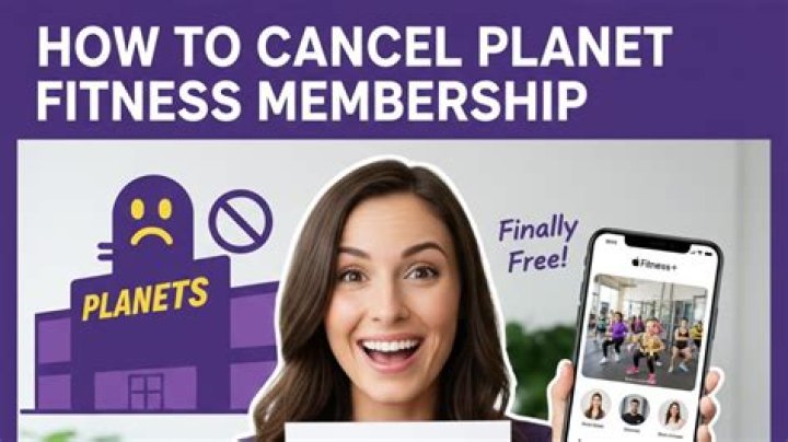 can you cancel a planet fitness membership online
