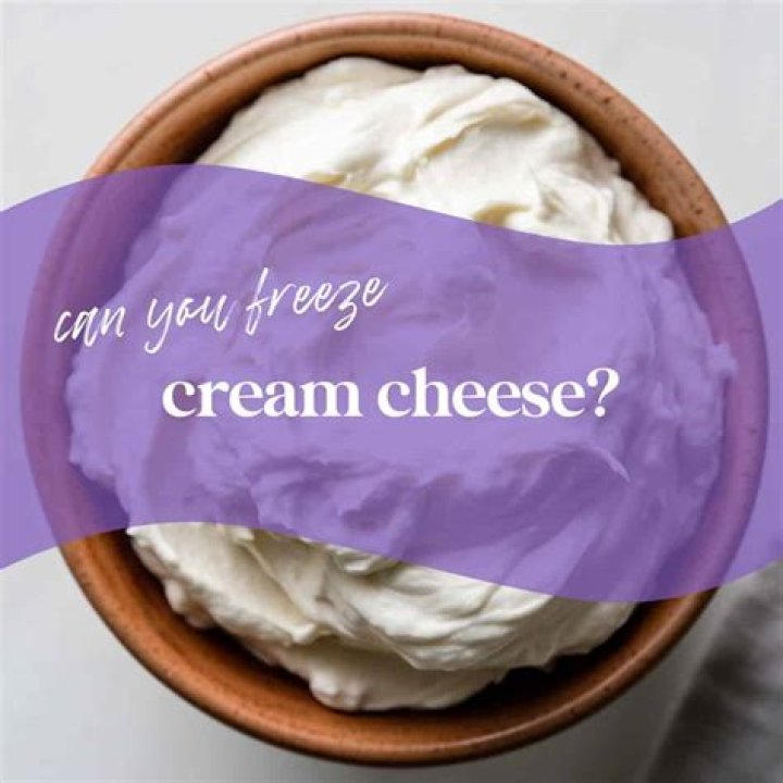 can you freeze cream cheese dip