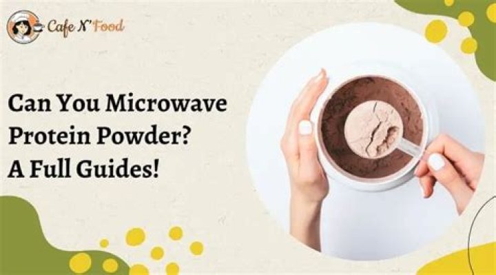 can you heat up protein powder