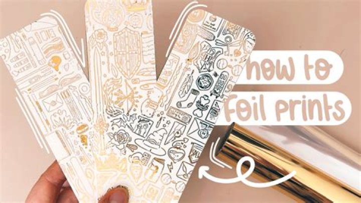 can you print on foil cardstock