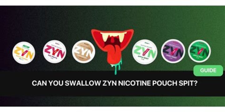 can you swallow dip spit from pouches