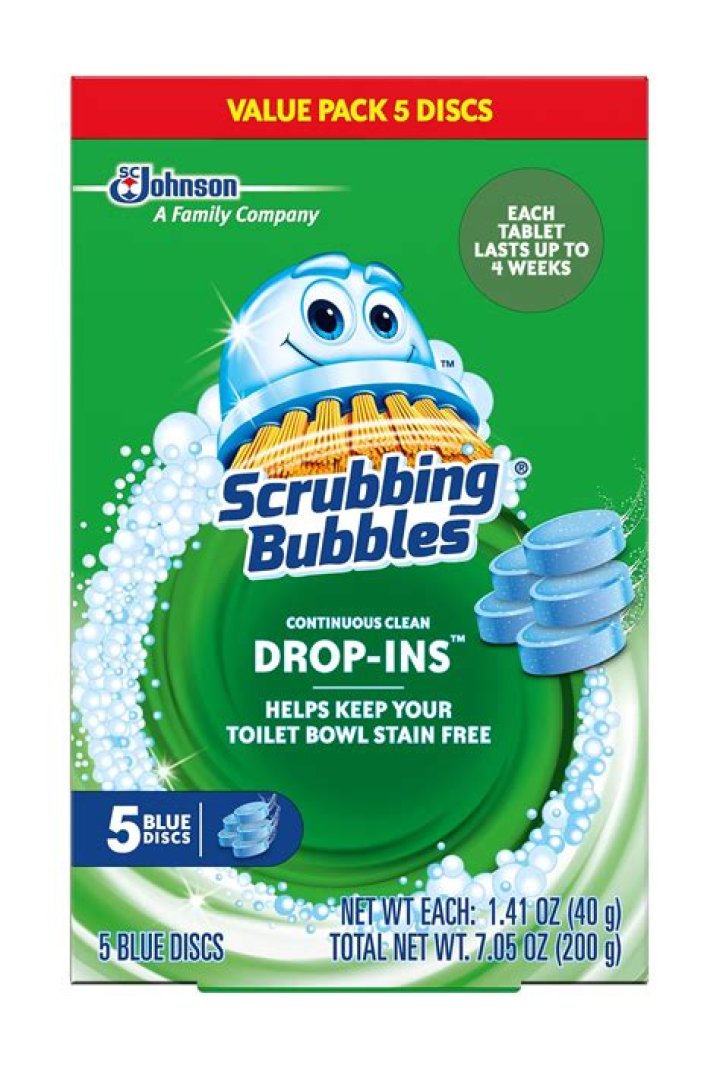 can you use scrubbing bubbles on toilet