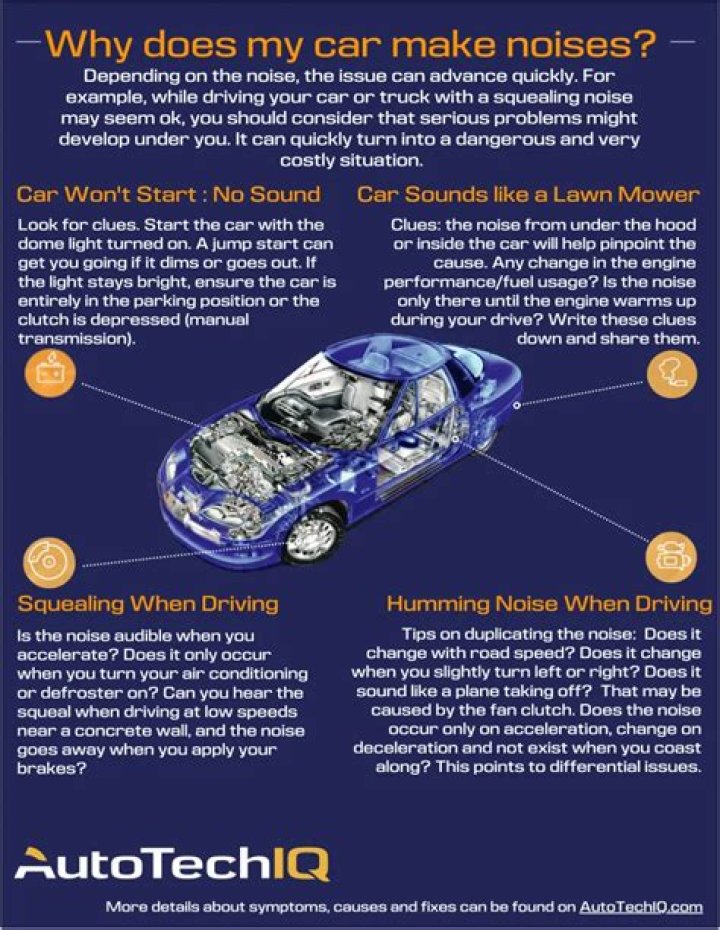 car makes noise when out of oil