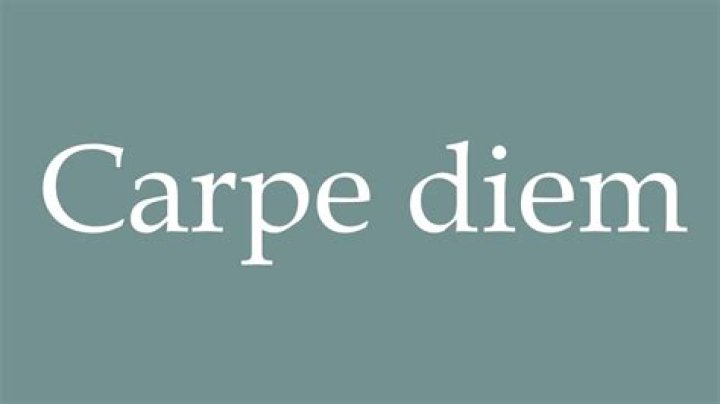 carpe diem in french