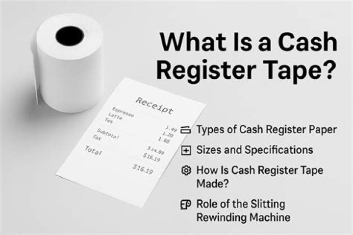 cash register tape