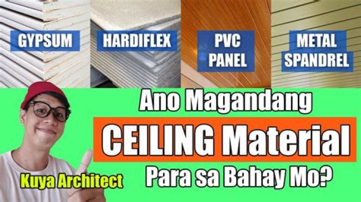 cheapest ceiling material
