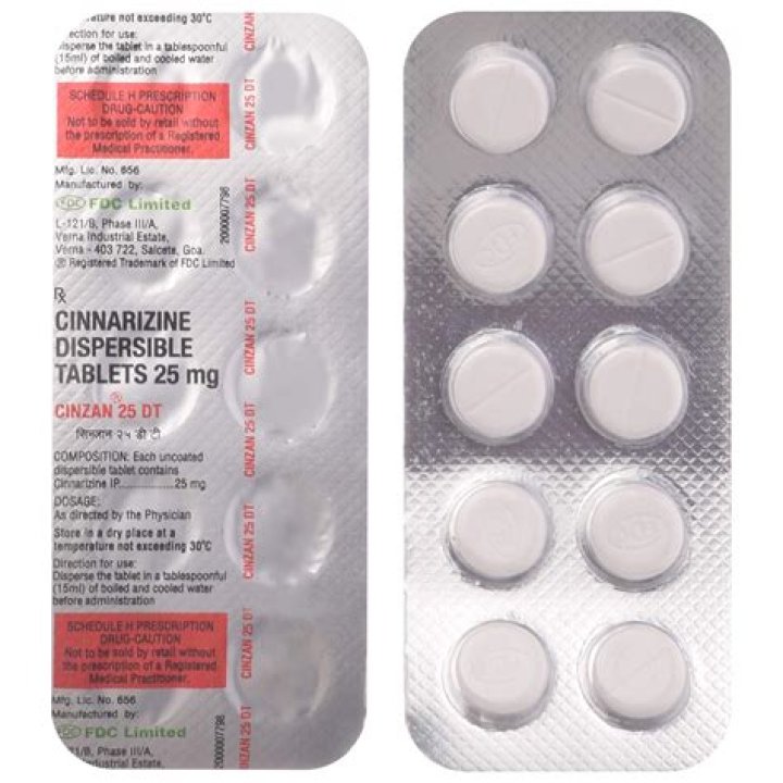cinnarizine over the counter
