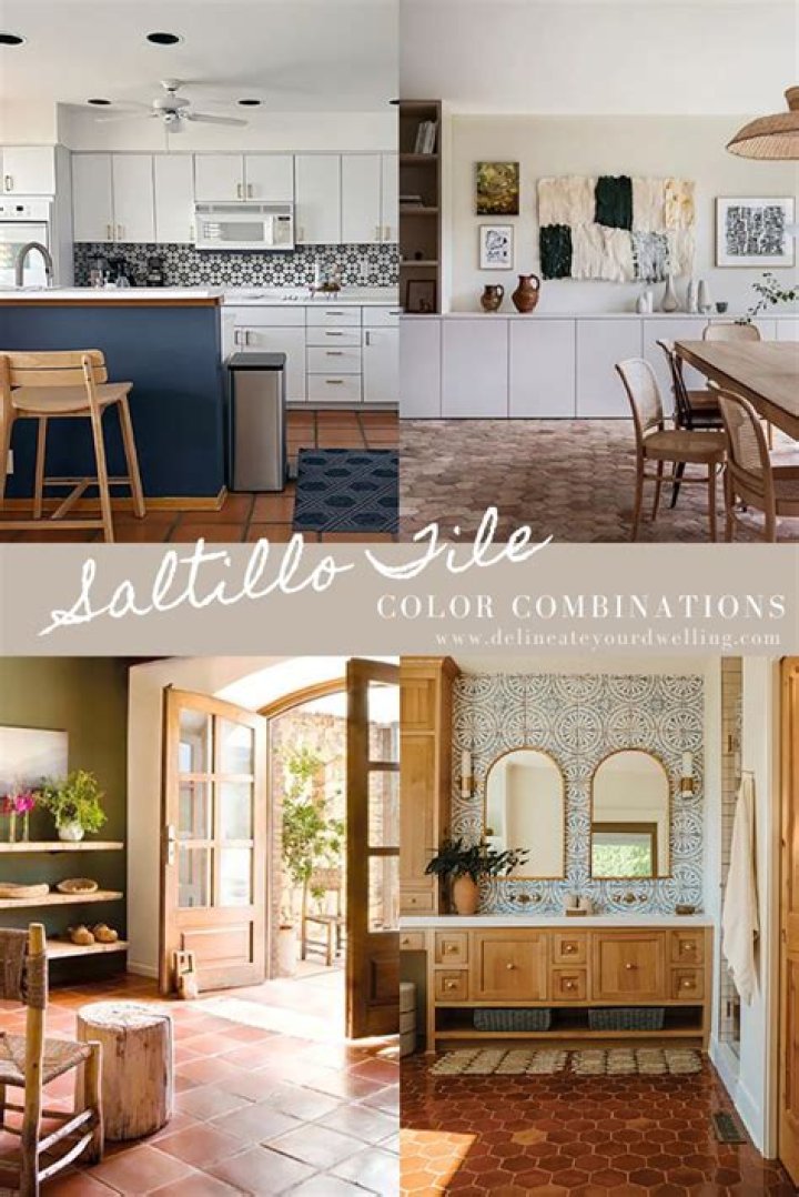 colors that go with saltillo tile