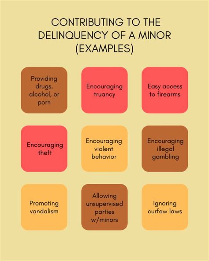 contributing to the delinquency of a minor ohio