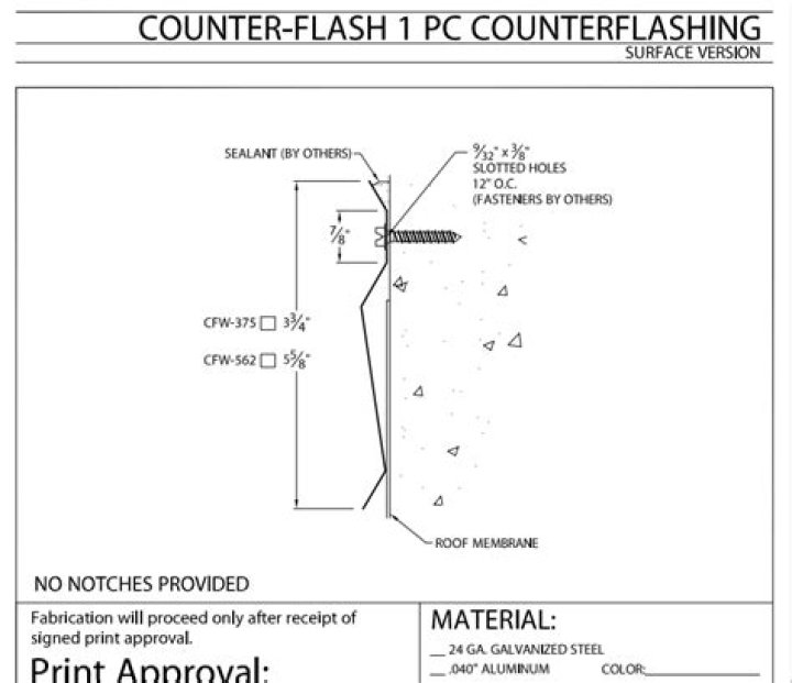 counterflashing