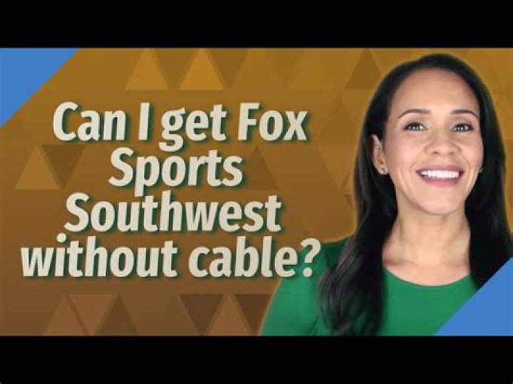 cox fox sports southwest channel