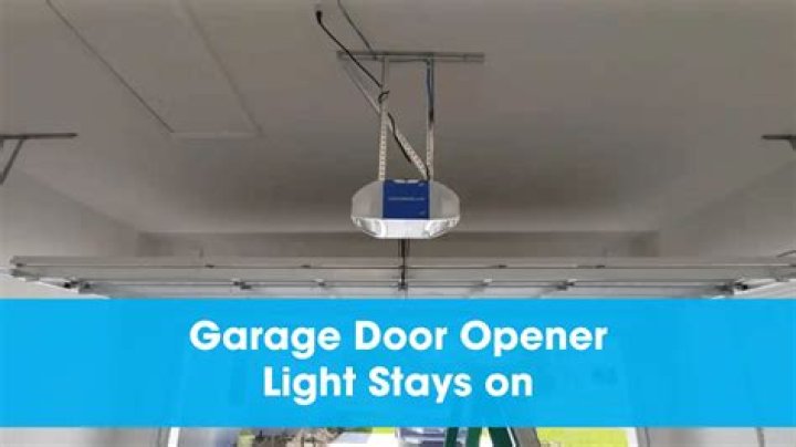 craftsman garage door opener light timer