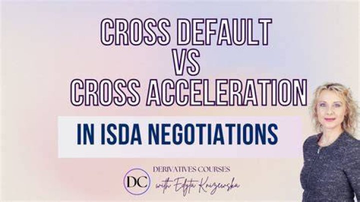 cross default vs cross acceleration