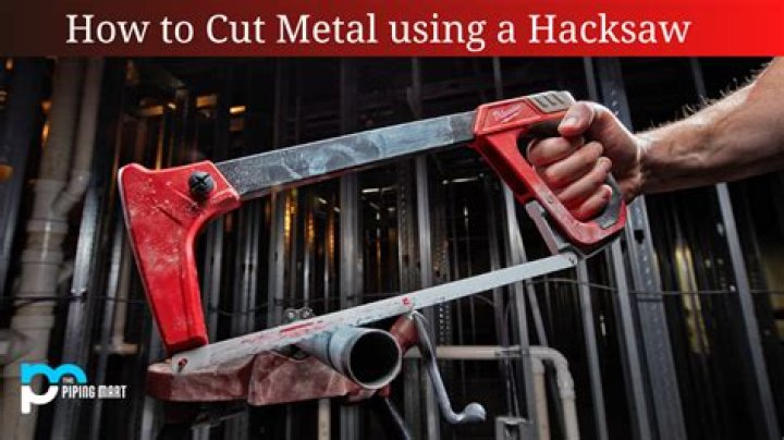 cut rebar with hacksaw