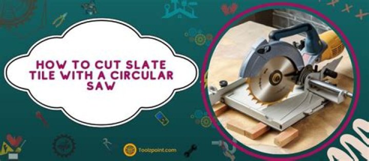 cutting slate tile