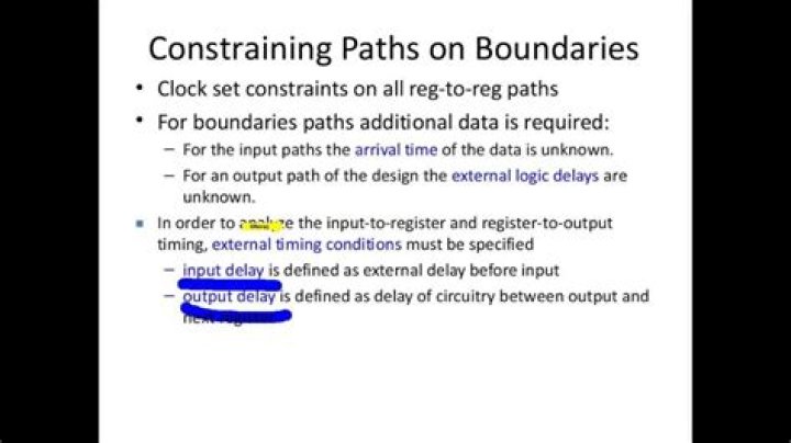 design constraints definition