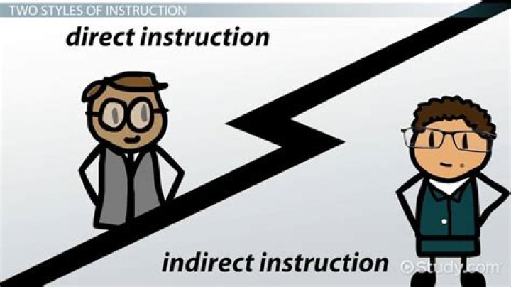 direct instruction vs indirect instruction
