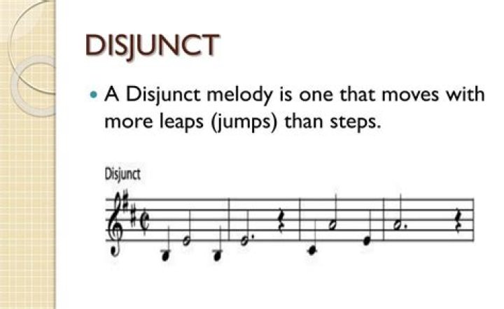 disjunct music definition